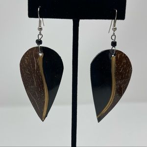 Ethnic Handmade Coconut Shell Earrings